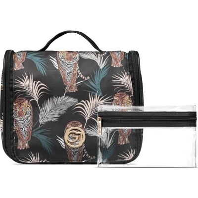 Gillian Jones Ripustettava Toilettilaukku Palm Print Gillian Jones Ripustettava Toilettilaukku Palm Print