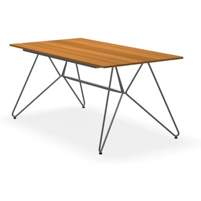 HOUE Sketch Gartentisch - Bambus/Metall - 160x88 cm HOUE Sketch Gartentisch - Bambus/Metall - 160x88 cm