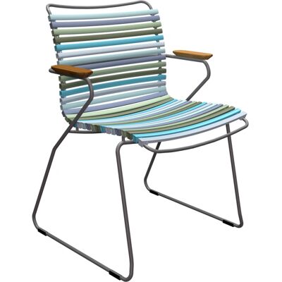 HOUE Click Dining Stuhl - Mehrfarbig - Stapelbarer Gartentisch HOUE Click Dining Stuhl - Mehrfarbig - Stapelbarer Gartentisch