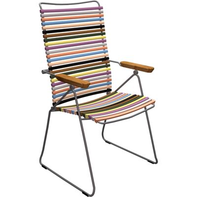 Chaise d'Extérieur HOUE Click Multicolore avec Dossier Réglable - Chaise d'Extérieur - Publicité Chaise d'Extérieur HOUE Click Multicolore avec Dossier Réglable - Chaise d'Extérieur - Publicité
