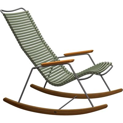 Sedia a dondolo HOUE Click - Verde oliva - Arredo esterno Sedia a dondolo HOUE Click - Verde oliva - Arredo esterno