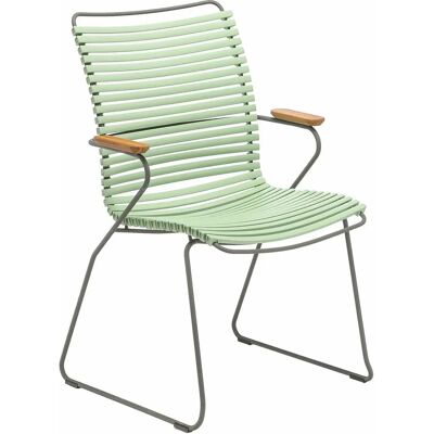 HOUE Click Hoher Rückenstuhl - Dusty Green - Supportiv & Stapelbar HOUE Click Hoher Rückenstuhl - Dusty Green - Supportiv & Stapelbar