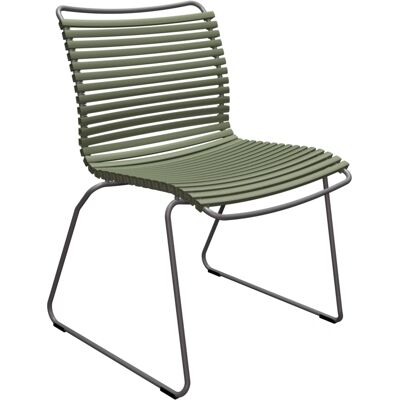 Chaise de salle à manger HOUE Click - Extérieur Vert olive - Publicité Chaise de salle à manger HOUE Click - Extérieur Vert olive - Publicité