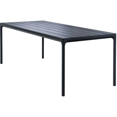 HOUE Vier Tisch 210cm - Schwarzer Gartentisch HOUE Vier Tisch 210cm - Schwarzer Gartentisch
