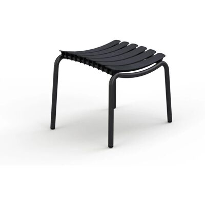 Houe ReCLIPS Fußhocker - Schwarz - Recyceltes Kunststoff & Aluminium Houe ReCLIPS Fußhocker - Schwarz - Recyceltes Kunststoff & Aluminium