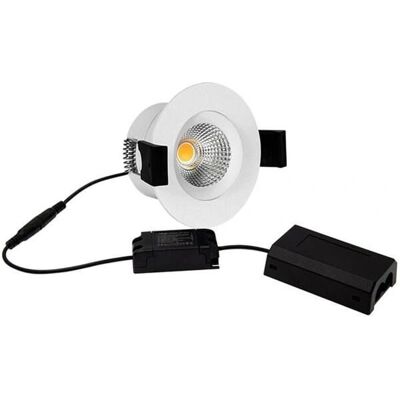 Light Solutions HiluX D8 Tilt360 - Vollspektrum-LED Einbauspot, RA97, 2700K, Weiß Light Solutions HiluX D8 Tilt360 - Vollspektrum-LED Einbauspot, RA97, 2700K, Weiß