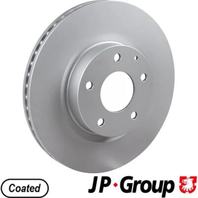 JP GROUP Disco freno Mazda - Ventilato 25mm - Disco freno anteriore JP GROUP Disco freno Mazda - Ventilato 25mm - Disco freno anteriore