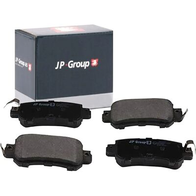 Jp Group Set di pastiglie freno posteriori per Mazda CX-3 CX-5 - Disco, Indicatore di usura Jp Group Set di pastiglie freno posteriori per Mazda CX-3 CX-5 - Disco, Indicatore di usura
