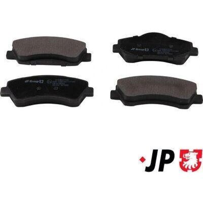 JP GROUP 4163607710 Pastillas de freno para eje delantero - Sistema de frenos JP GROUP 4163607710 Pastillas de freno para eje delantero - Sistema de frenos