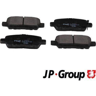 JP GROUP 4763700110 Pastilhas de freio - Traseiro Nissan Juke Pulsar Murano JP GROUP 4763700110 Pastilhas de freio - Traseiro Nissan Juke Pulsar Murano
