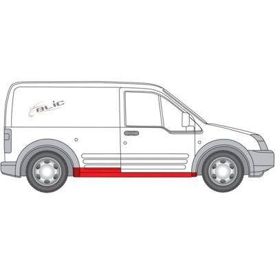 BLIC 2507002P Rear Floor Panel for Ford Transit Connect Mk1, Tourneo Connect Mk1 BLIC 2507002P Rear Floor Panel for Ford Transit Connect Mk1, Tourneo Connect Mk1