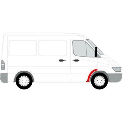 KLOKKERHOLM 3546332 Hinteres rechter Kotflügel für Mercedes-Benz Sprinter VW KLOKKERHOLM 3546332 Hinteres rechter Kotflügel für Mercedes-Benz Sprinter VW