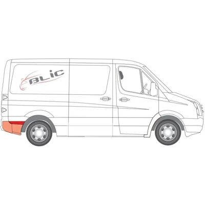 BLIC 6504-03-3547606P Sidopanel - Chassi BLIC 6504-03-3547606P Sidopanel - Chassi