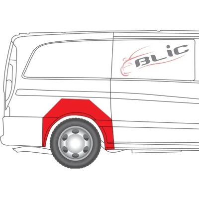 BLIC 3542592K Rear Wing Lining - Rear Wing BLIC 3542592K Rear Wing Lining - Rear Wing
