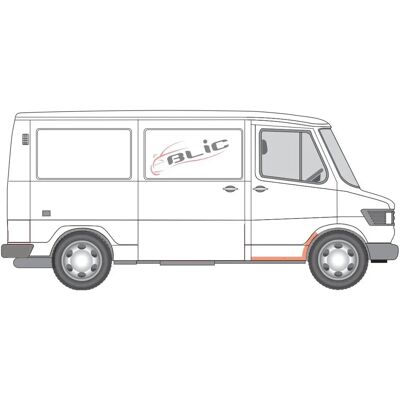 Mercedes-Benz T1 Rechts vorne Karosserieteil Mercedes-Benz T1 Rechts vorne Karosserieteil