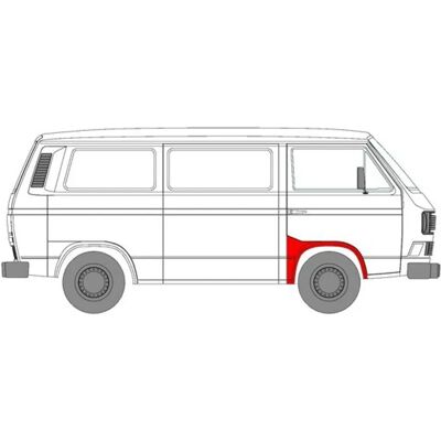 BLIC Modell 9557332P Hinteres rechter Flügel - Autoteil BLIC Modell 9557332P Hinteres rechter Flügel - Autoteil