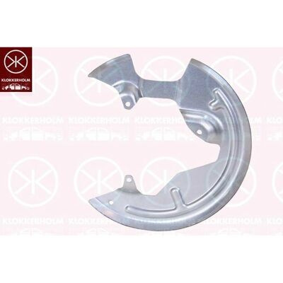 Scudo del disco freno BLIC 6508-03-6033377K - Sinistra Scudo del disco freno BLIC 6508-03-6033377K - Sinistra