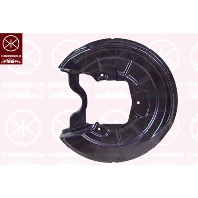 KLOKKERHOLM 0026875 Protecție pentru disc de frână - Macara stângă spate pentru Audi A3 Sportback, Golf 5 KLOKKERHOLM 0026875 Protecție pentru disc de frână - Macara stângă spate pentru Audi A3 Sportback, Golf 5