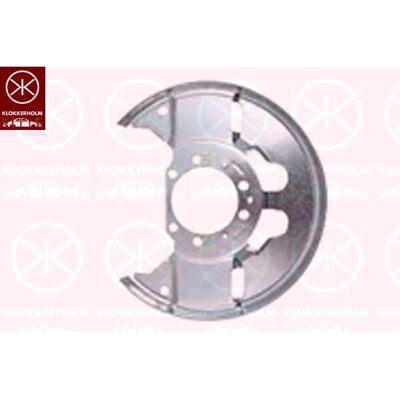 KLOKKERHOLM 5078370 Protecție disc de frână - Punte față KLOKKERHOLM 5078370 Protecție disc de frână - Punte față