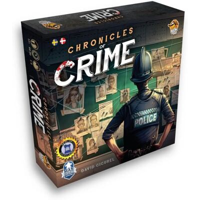 Asmodée Chronicles of Crime - Juego de Mesa - 1-4 Jugadores - 60-90 Min Asmodée Chronicles of Crime - Juego de Mesa - 1-4 Jugadores - 60-90 Min