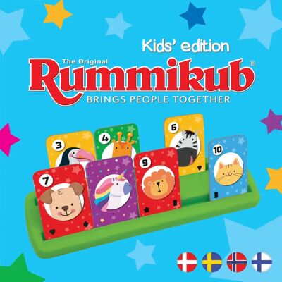 Asmodee Rummikub - Barn, Fargerikt, Pedagogisk Brettspill Asmodee Rummikub - Barn, Fargerikt, Pedagogisk Brettspill