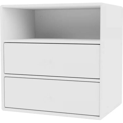 Montana Mini 1006 Veggmodul - Modulært Hvitt Møbel Montana Mini 1006 Veggmodul - Modulært Hvitt Møbel