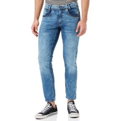 BLEND Regular-fit Jeans - Midblue - Straight Leg - Jeans BLEND Regular-fit Jeans - Midblue - Straight Leg - Jeans