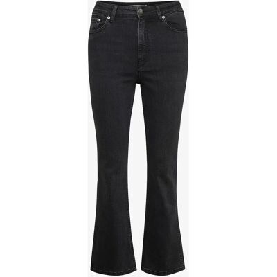 Gestuz EmilindaGZ HW 7/8 Flared Pants - Høj talje, Stretch denim, Miljøvenlig Gestuz EmilindaGZ HW 7/8 Flared Pants - Høj talje, Stretch denim, Miljøvenlig