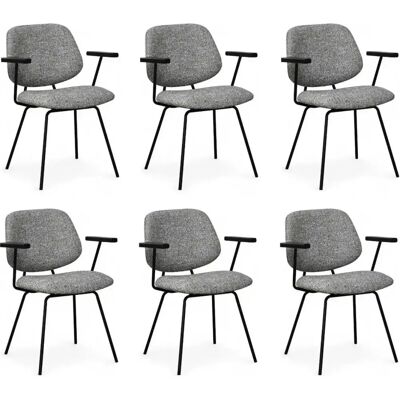 Furnhouse Ibbe Design Isabel Esszimmerstuhl - Kunstleder, Drehbar, Set von 2 Furnhouse Ibbe Design Isabel Esszimmerstuhl - Kunstleder, Drehbar, Set von 2