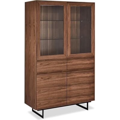 Furnhouse Ibbe Design Vitrinen - Modern Noce - 4-türiger Sideboard Furnhouse Ibbe Design Vitrinen - Modern Noce - 4-türiger Sideboard