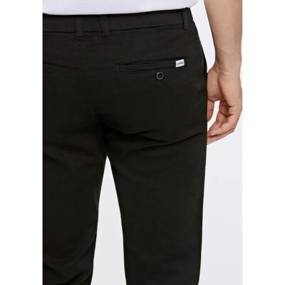 Lindbergh Slim Fit Schwarze Baumwoll-Chinos - Hosen Lindbergh Slim Fit Schwarze Baumwoll-Chinos - Hosen