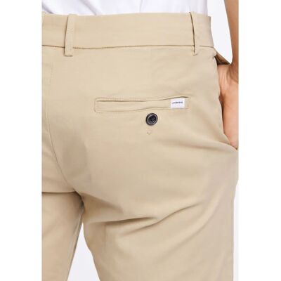 Lindbergh Slim Fit Chinos - Herren, Beige Lindbergh Slim Fit Chinos - Herren, Beige