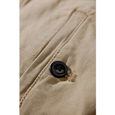 Lindbergh Slim Fit Chinos in Beige - Hosen Lindbergh Slim Fit Chinos in Beige - Hosen