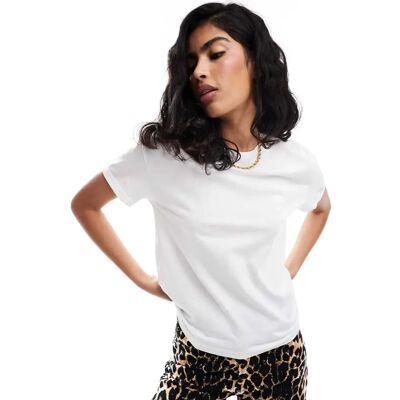 T-shirt en coton blanc Noisy May Brandy - T-shirt - Publicité T-shirt en coton blanc Noisy May Brandy - T-shirt - Publicité