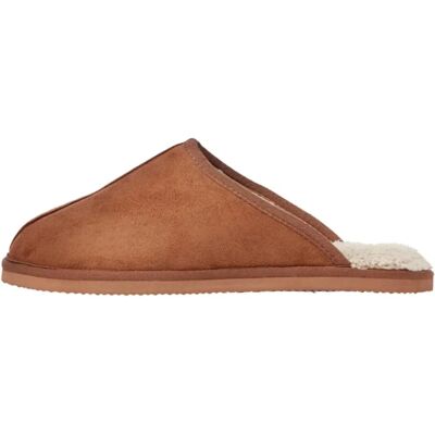 Jack & Jones DUDELY Mikrofiber Mule Slippers - Brun - Størrelse 11 Jack & Jones DUDELY Mikrofiber Mule Slippers - Brun - Størrelse 11