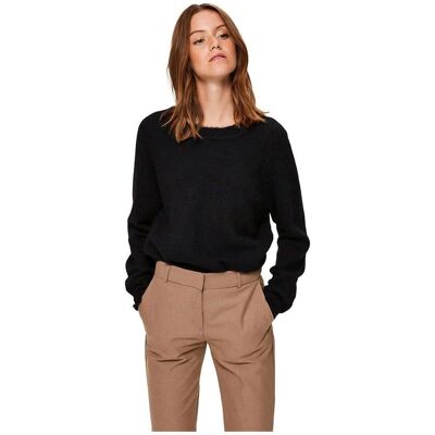 Selected Crew Neck Wollpullover (16074482) - schwarz Selected Crew Neck Wollpullover (16074482) - schwarz