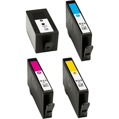 InkPro - HP 934 XL - 4 pakker - 100,4 ml - blekkpatroner InkPro - HP 934 XL - 4 pakker - 100,4 ml - blekkpatroner