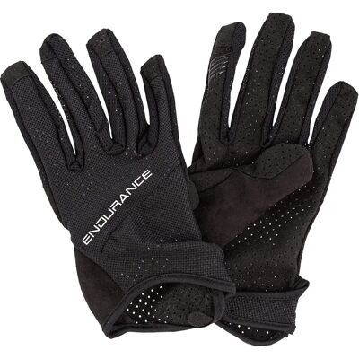 Guanti da Ciclismo ENDURANCE Narita - Nero Sportivo Guanti da Ciclismo ENDURANCE Narita - Nero Sportivo