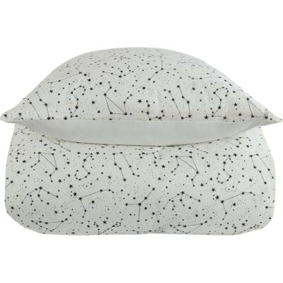 Borg Living Zodiac White Dynetrekksett - 200x200 cm Borg Living Zodiac White Dynetrekksett - 200x200 cm