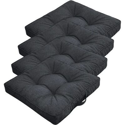 Nordstrand Futonpuder - 50x50cm - Antracitgrå - Udendørs møbler Nordstrand Futonpuder - 50x50cm - Antracitgrå - Udendørs møbler