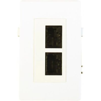 Garbot BN4900-DUAL - Prise Ethernet UTP CAT.6 Double - Publicité Garbot BN4900-DUAL - Prise Ethernet UTP CAT.6 Double - Publicité