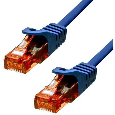 ProXtend Blauer Cat6 U/UTP Ethernetkabel - 0,75 m ProXtend Blauer Cat6 U/UTP Ethernetkabel - 0,75 m
