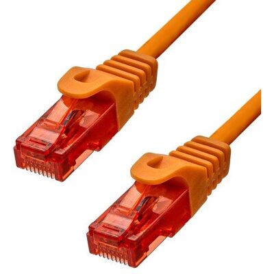 ProXtend Mehrfarbiger Cat6 U/UTP Ethernetkabel - 3M - Orange ProXtend Mehrfarbiger Cat6 U/UTP Ethernetkabel - 3M - Orange