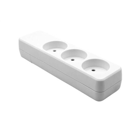 ProXtend Multiprise Danish Power Strip 3-voies White - Power Strip - Publicité ProXtend Multiprise Danish Power Strip 3-voies White - Power Strip - Publicité
