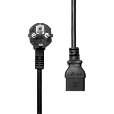ProXtend ProXtend Netzkabel - C19 auf Schuko 1m - Europäisches Stromkabel ProXtend ProXtend Netzkabel - C19 auf Schuko 1m - Europäisches Stromkabel