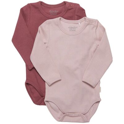 Minymo 5756-530-74 Langærmet baby body - Økologisk bomuld Minymo 5756-530-74 Langærmet baby body - Økologisk bomuld