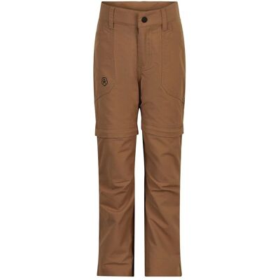 Color Kids Braune Zip-Off Hose - Kinder Outdoor-Hose Color Kids Braune Zip-Off Hose - Kinder Outdoor-Hose