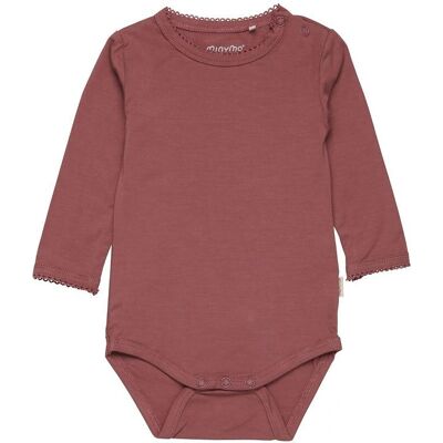 Minymo babymjuka - Rosa Brun - L/ä Minymo babymjuka - Rosa Brun - L/ä