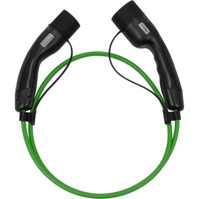 Câble de charge pour véhicule électrique Blaupunkt B1P16AT2 - 2m, Vert, Type 2 - Publicité Câble de charge pour véhicule électrique Blaupunkt B1P16AT2 - 2m, Vert, Type 2 - Publicité