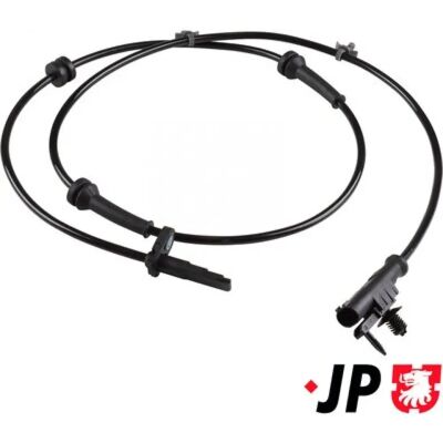 Sensor de velocidad de rueda JP GROUP 4097103400 - Eje delantero izquierdo y derecho - Activo, 1200mm, Negro Sensor de velocidad de rueda JP GROUP 4097103400 - Eje delantero izquierdo y derecho - Activo, 1200mm, Negro
